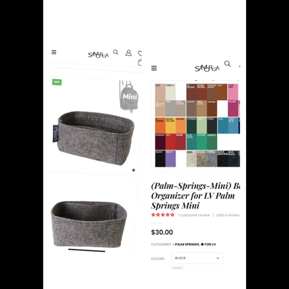 Louis Vuitton Mini Palm Spring - Picture 5 of 6